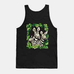 Zebra Lightning Zeal Tank Top